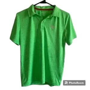 Reebok Performance Golf Polo Green Size Large